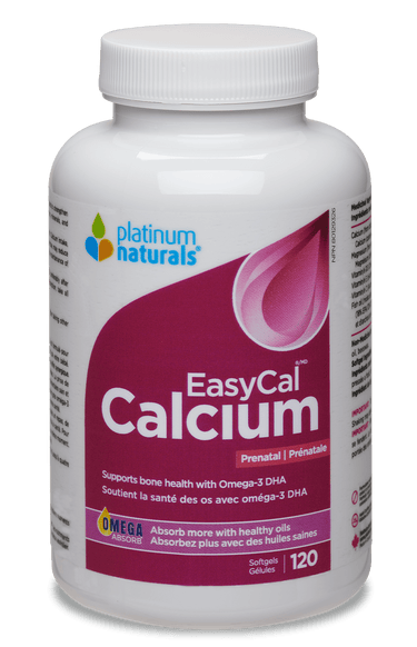 Prenatal EasyCal Calcium Prenatal cg-dev-platinumnaturals 120